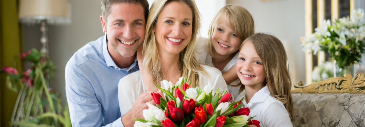 Muttertag Blumen Bouquet, Frankfurt, online bestellen